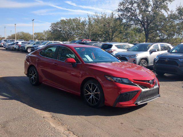 used 2022 Toyota Camry car, priced at $21,000