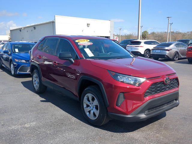 used 2022 Toyota RAV4 car, priced at $23,909