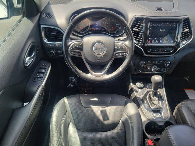 used 2021 Jeep Cherokee car, priced at $17,000