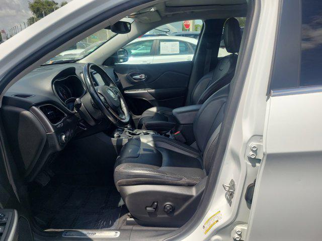used 2021 Jeep Cherokee car, priced at $17,000