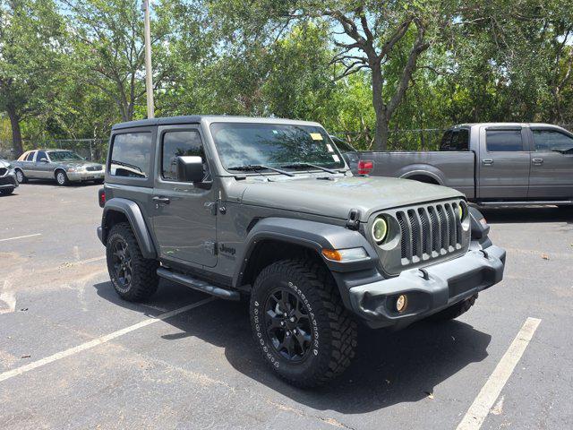 used 2021 Jeep Wrangler car, priced at $26,500