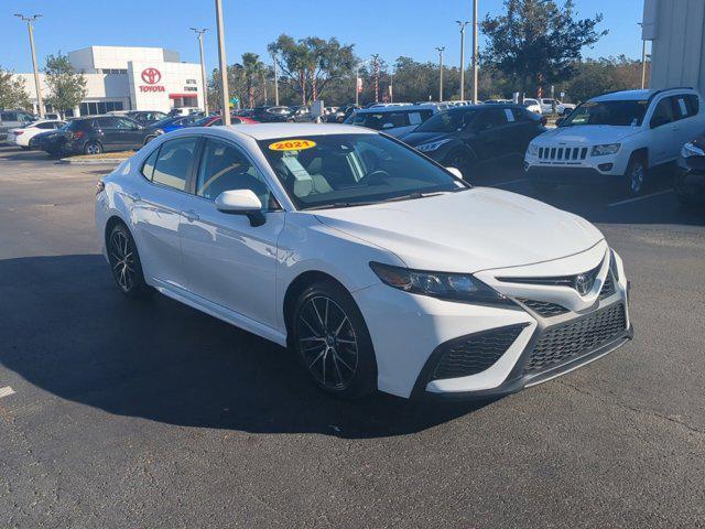 used 2021 Toyota Camry car, priced at $23,420