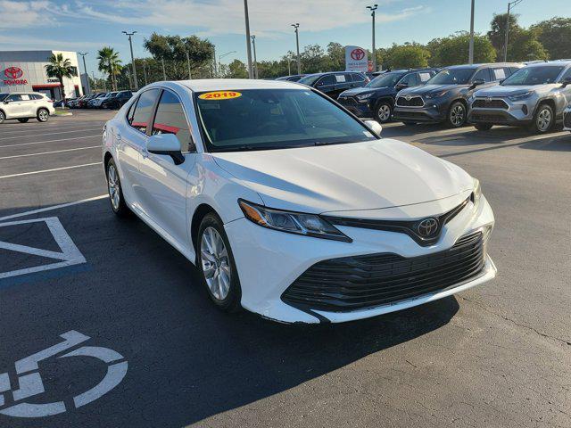 used 2019 Toyota Camry car, priced at $17,548