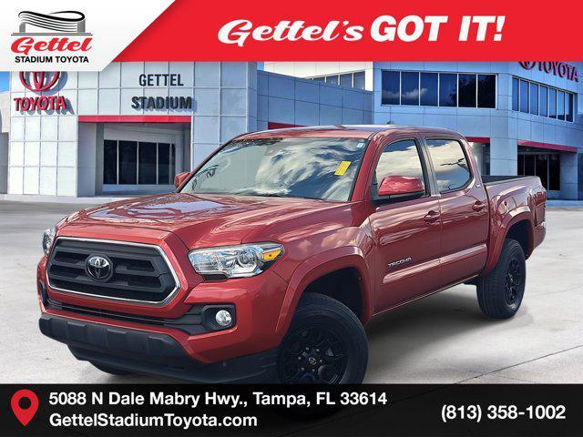 used 2021 Toyota Tacoma car, priced at $28,140