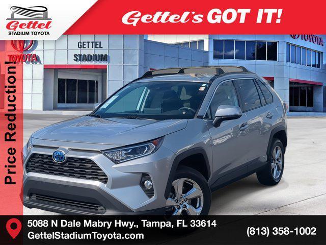 used 2021 Toyota RAV4 Hybrid car, priced at $26,991