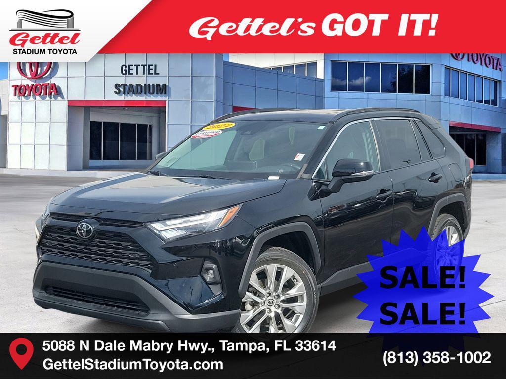 used 2022 Toyota RAV4 car, priced at $25,300