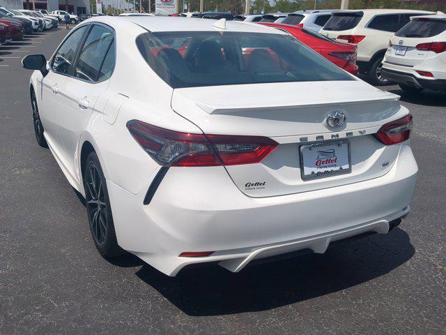 used 2021 Toyota Camry car, priced at $18,370