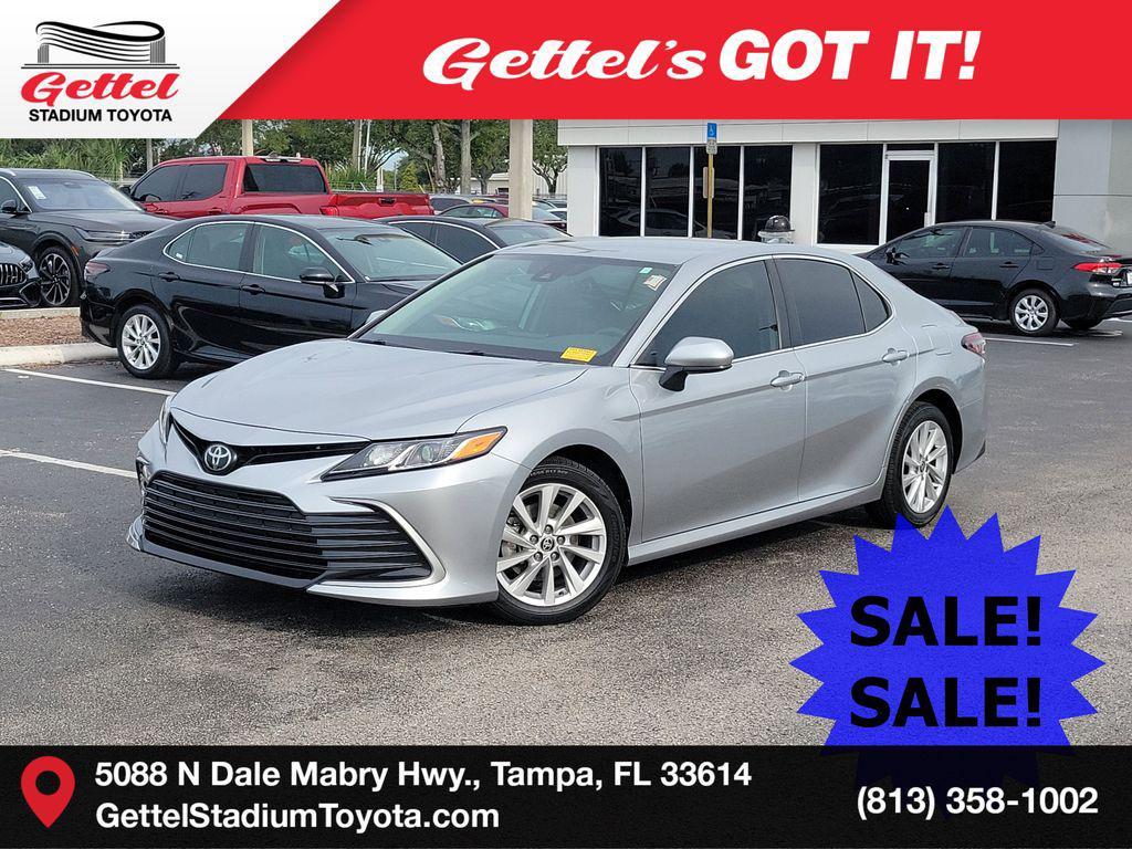 used 2021 Toyota Camry car, priced at $19,583