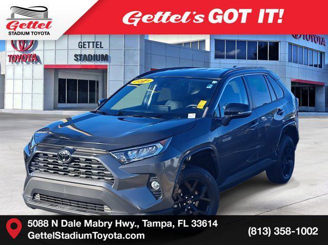 used 2021 Toyota RAV4 car, priced at $25,900