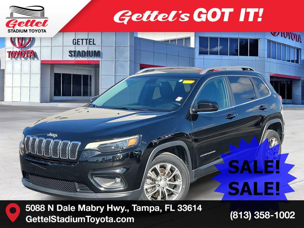 used 2019 Jeep Cherokee car, priced at $12,825