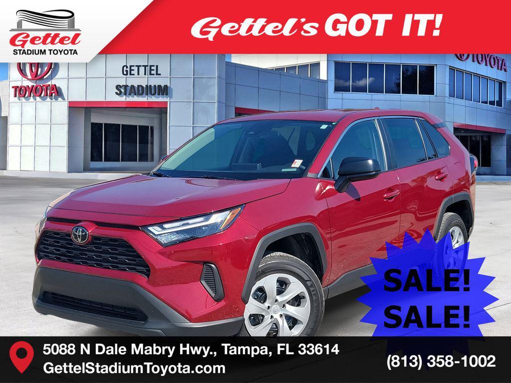 used 2025 Toyota RAV4 car, priced at $23,800