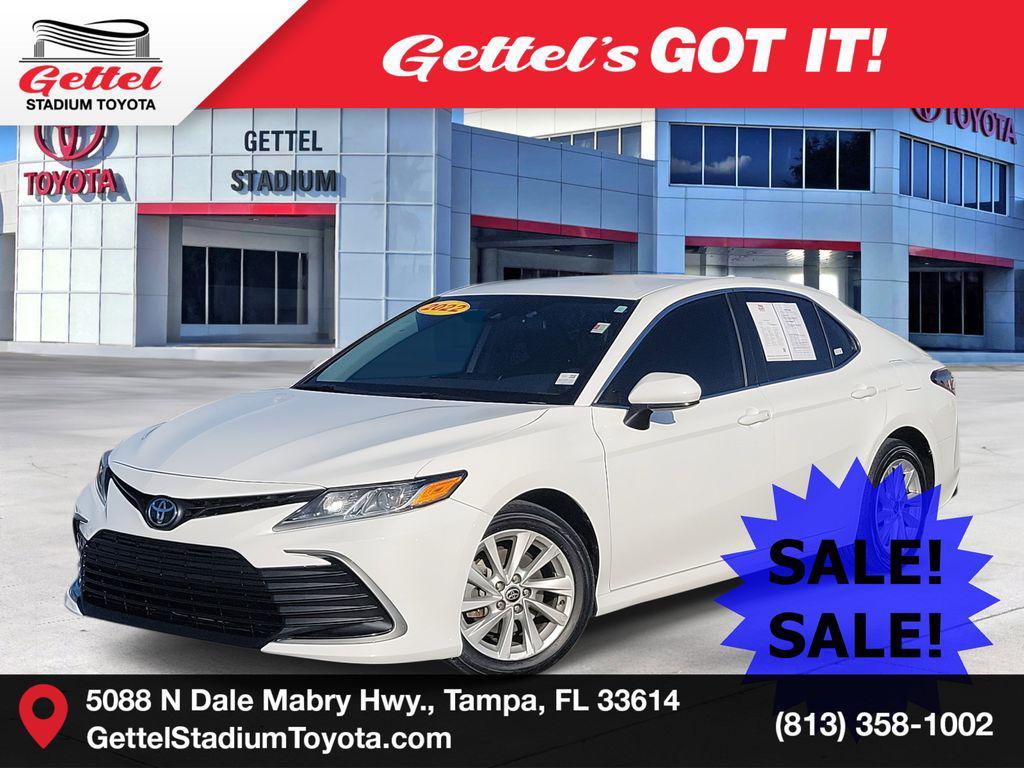 used 2022 Toyota Camry car, priced at $15,466