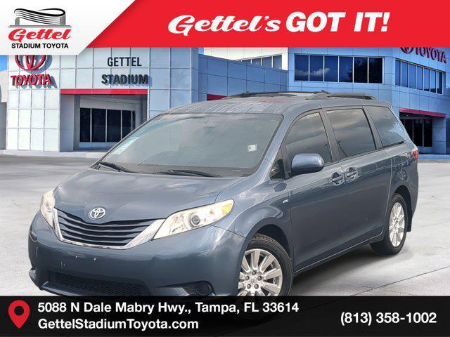 used 2017 Toyota Sienna car, priced at $15,586