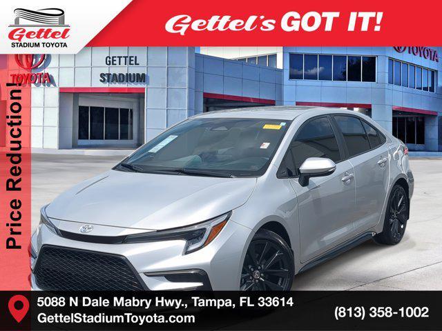 used 2024 Toyota Corolla car, priced at $23,186