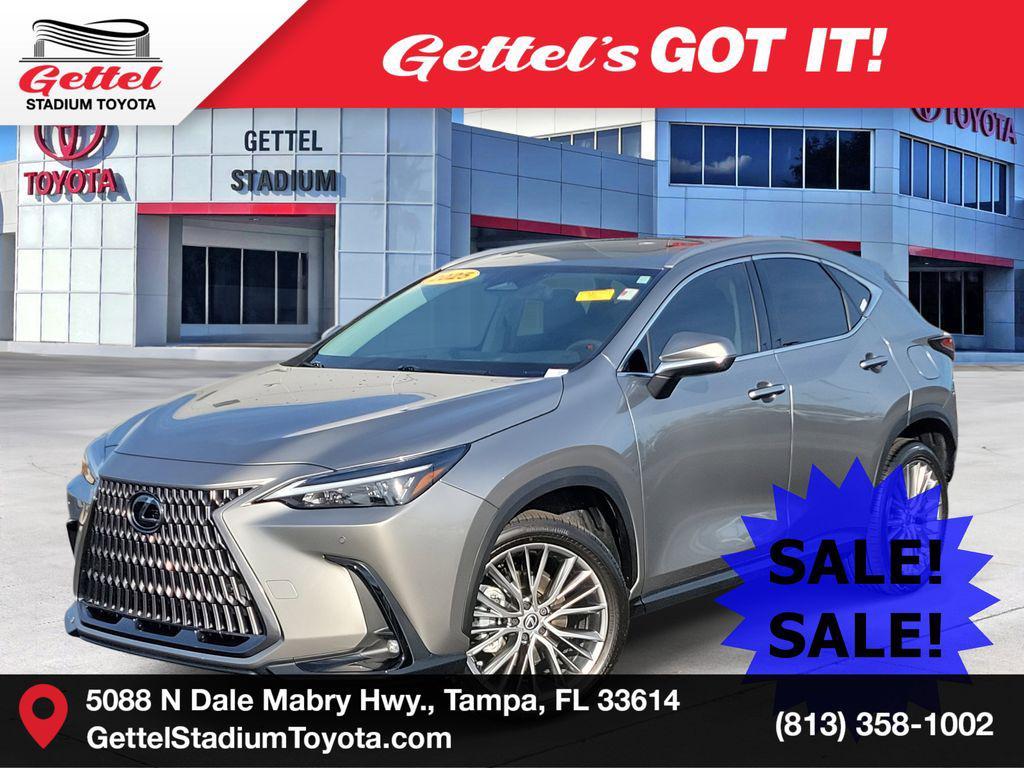used 2025 Lexus NX 350h car, priced at $49,370