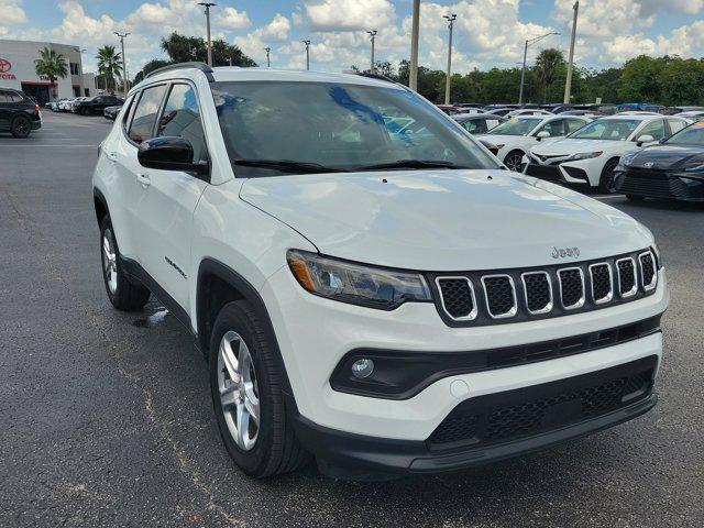used 2024 Jeep Compass car, priced at $21,642