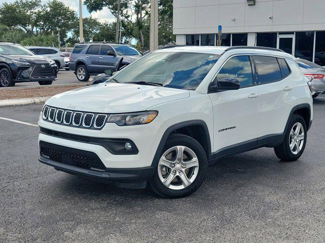 used 2024 Jeep Compass car, priced at $21,642