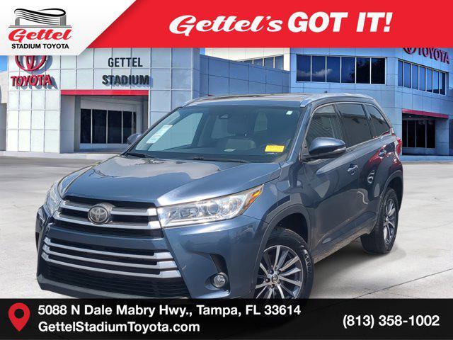 used 2017 Toyota Highlander car, priced at $17,635