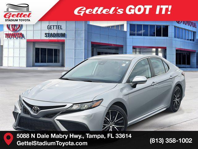 used 2021 Toyota Camry car, priced at $20,000