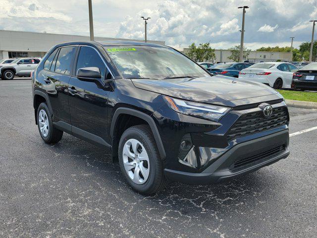new 2025 Toyota RAV4 car, priced at $31,345