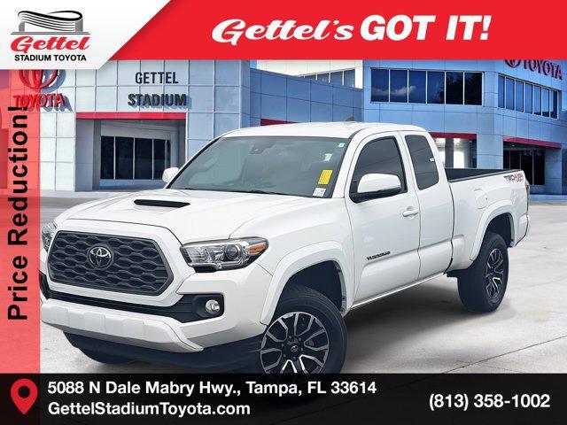 used 2022 Toyota Tacoma car, priced at $30,883