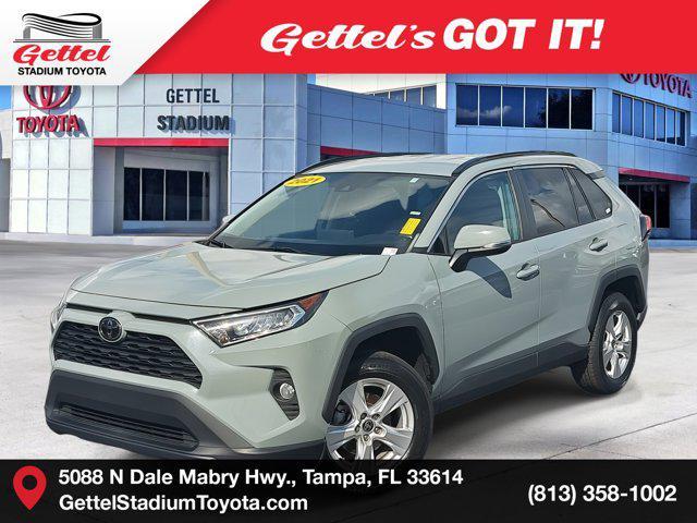 used 2021 Toyota RAV4 car, priced at $25,000