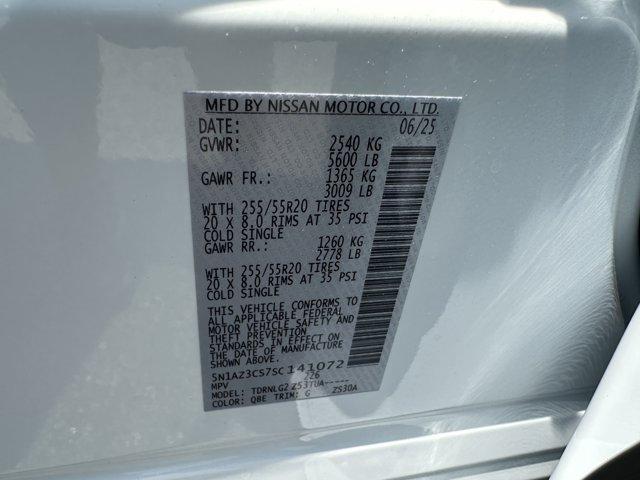 new 2025 Nissan Murano car, priced at $49,580