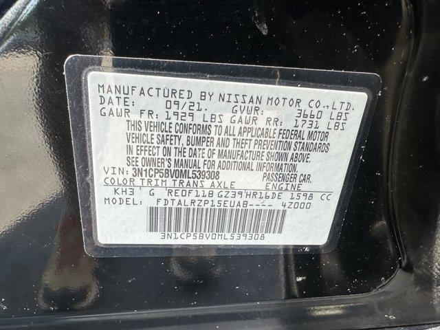 used 2021 Nissan Kicks car, priced at $15,627
