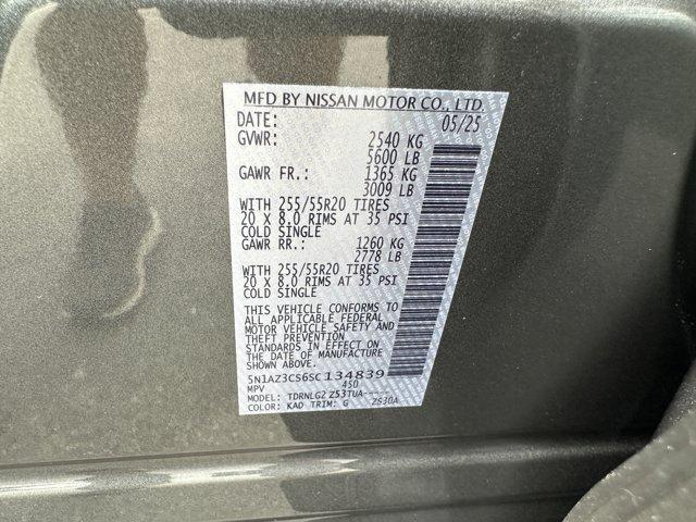 new 2025 Nissan Murano car, priced at $48,805