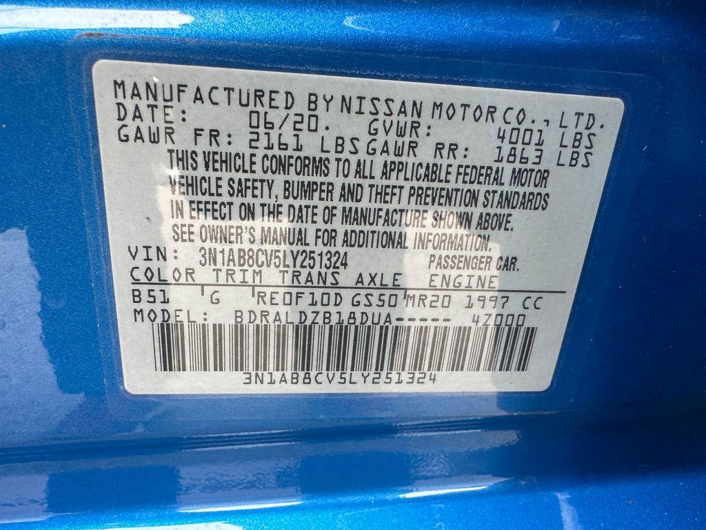 used 2020 Nissan Sentra car, priced at $15,421