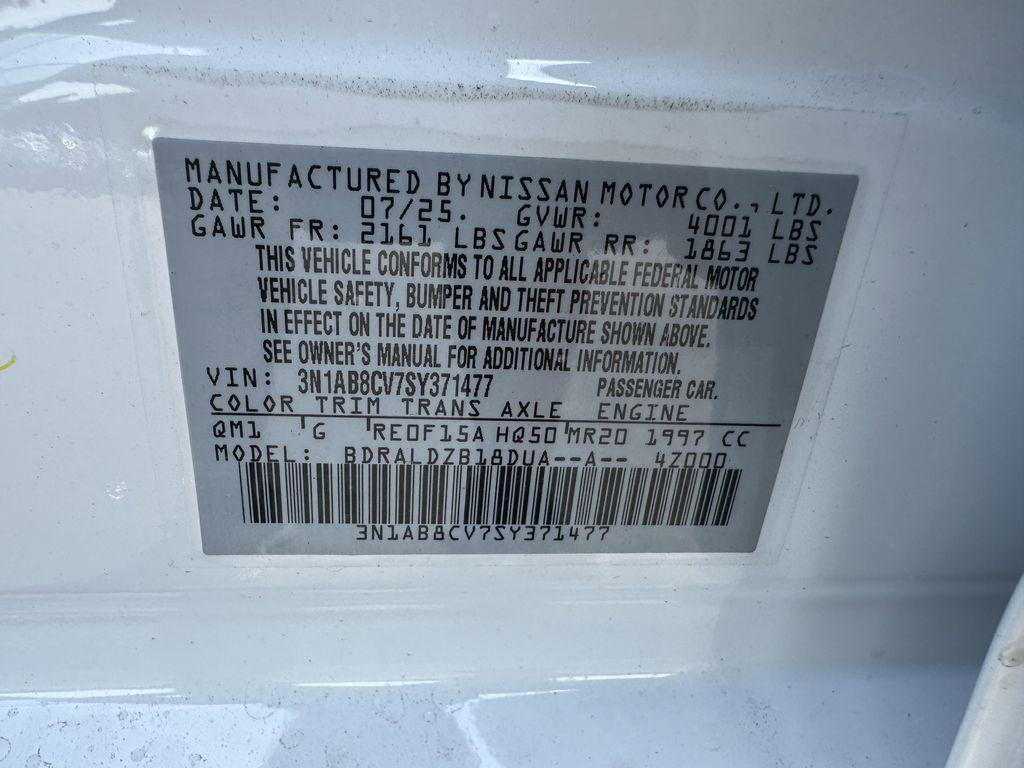 new 2025 Nissan Sentra car, priced at $22,027