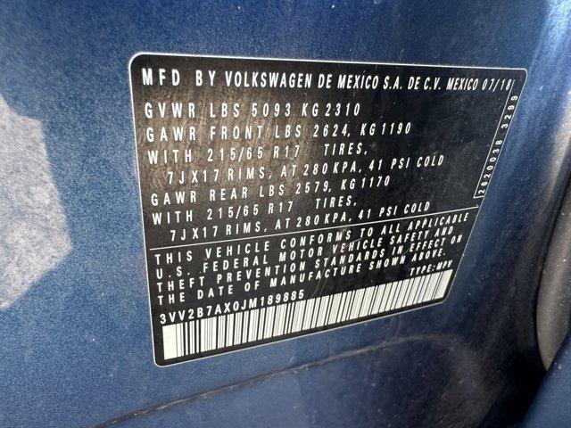 used 2018 Volkswagen Tiguan car, priced at $14,439