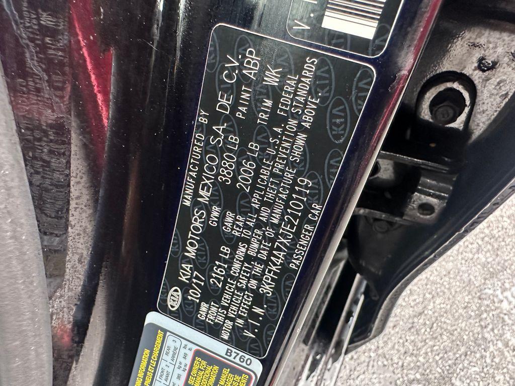 used 2018 Kia Forte car, priced at $11,925