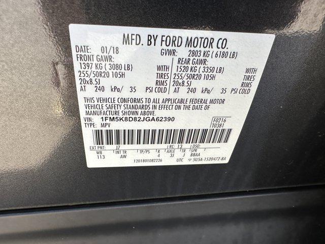 used 2018 Ford Explorer car, priced at $16,741