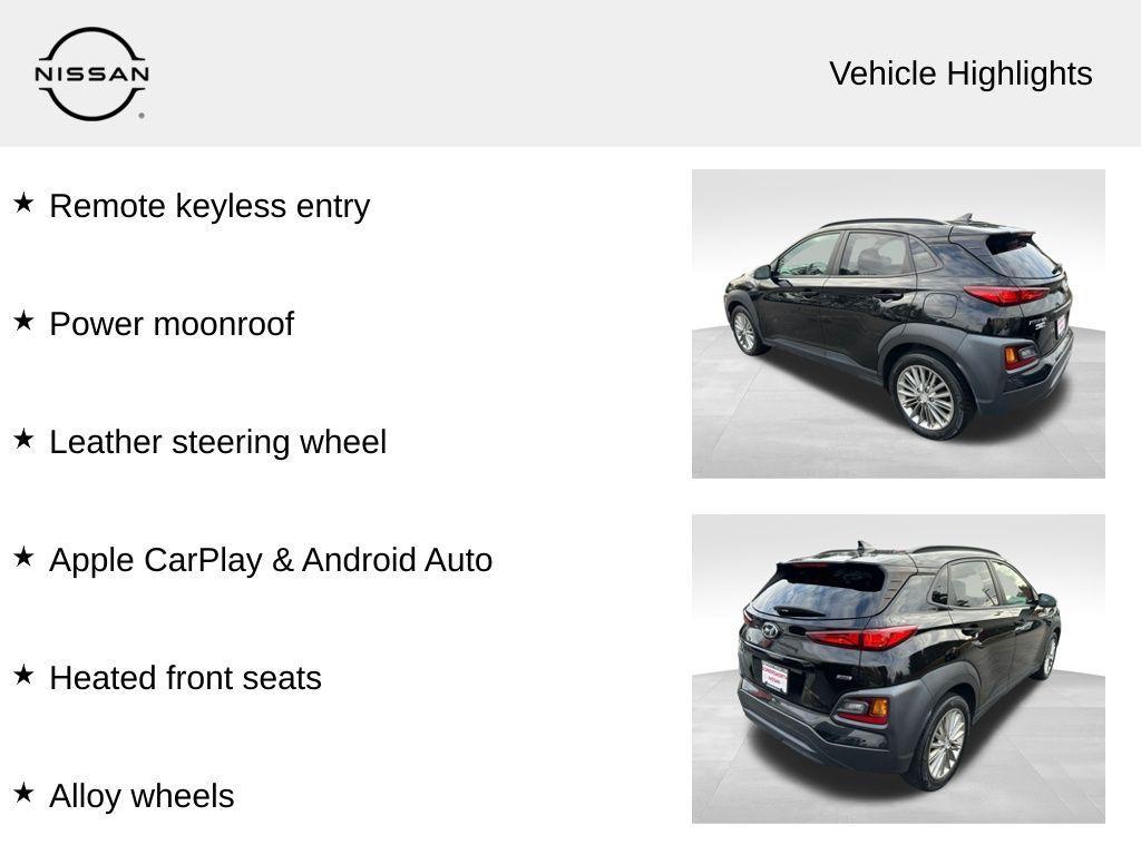 used 2020 Hyundai Kona car, priced at $12,975