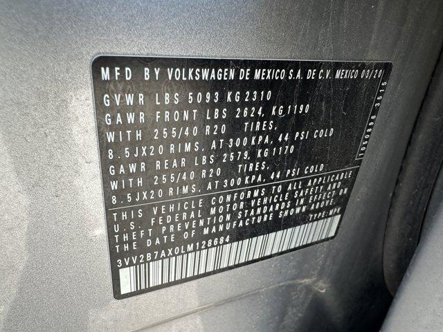 used 2020 Volkswagen Tiguan car, priced at $16,964