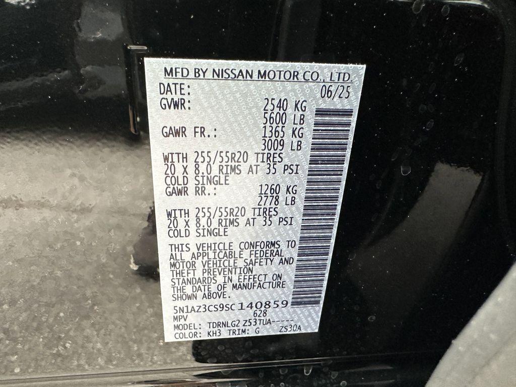 new 2025 Nissan Murano car, priced at $45,742