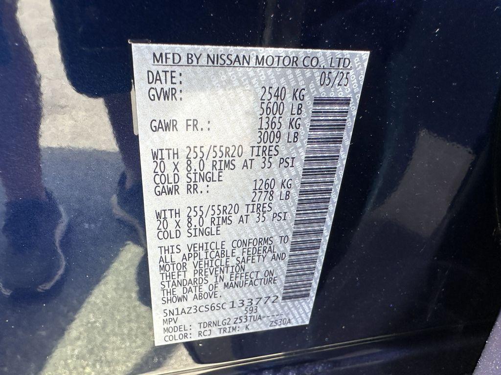 new 2025 Nissan Murano car, priced at $45,530