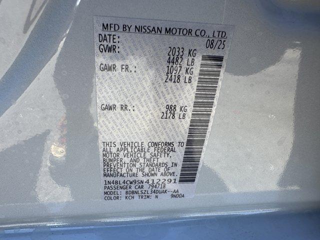 new 2025 Nissan Altima car, priced at $36,240