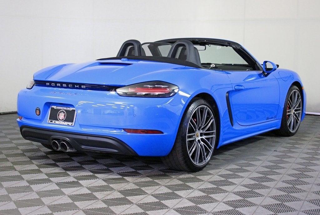 used 2022 Porsche 718 Boxster car, priced at $79,999