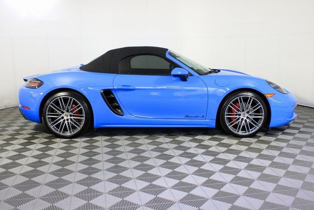 used 2022 Porsche 718 Boxster car, priced at $79,999