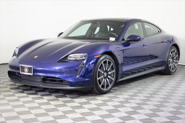 used 2021 Porsche Taycan car, priced at $68,494