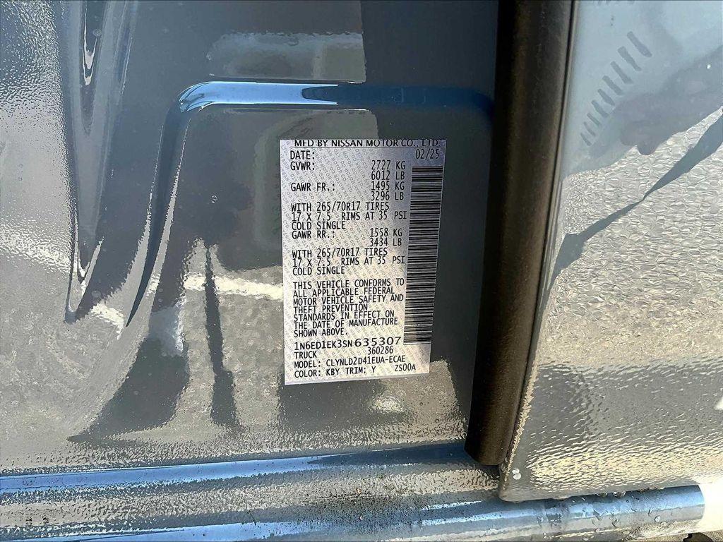 new 2025 Nissan Frontier car, priced at $48,948