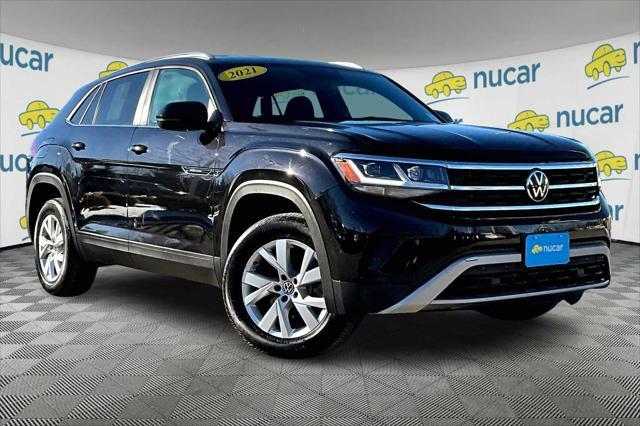 used 2021 Volkswagen Atlas Cross Sport car, priced at $21,777