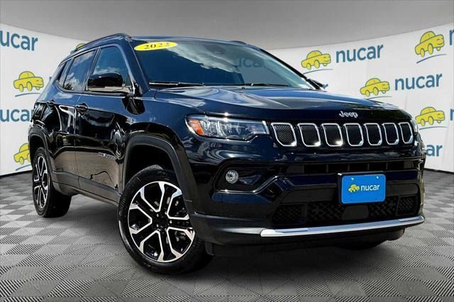 used 2022 Jeep Compass car, priced at $25,877