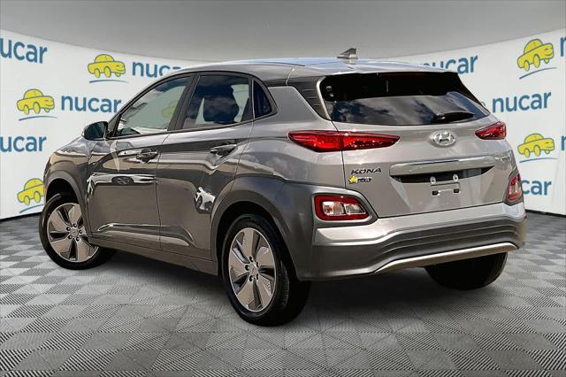 used 2021 Hyundai Kona EV car, priced at $15,428