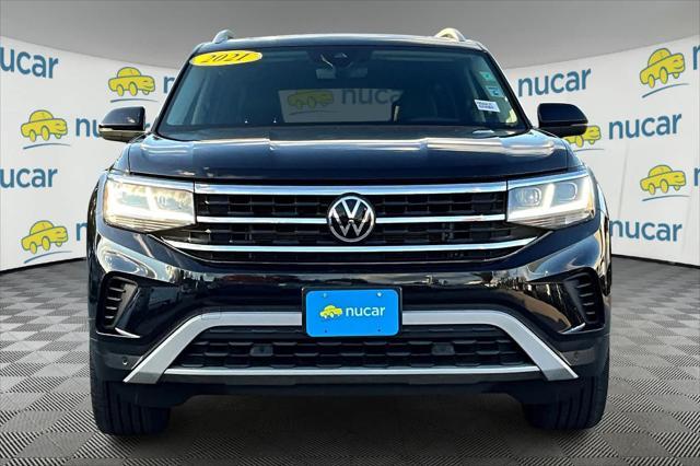 used 2021 Volkswagen Atlas car, priced at $29,387