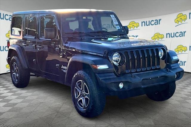 used 2020 Jeep Wrangler Unlimited car, priced at $29,488