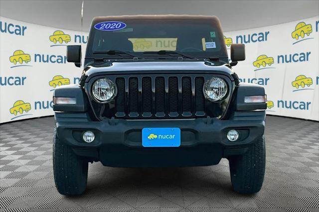 used 2020 Jeep Wrangler Unlimited car, priced at $27,399