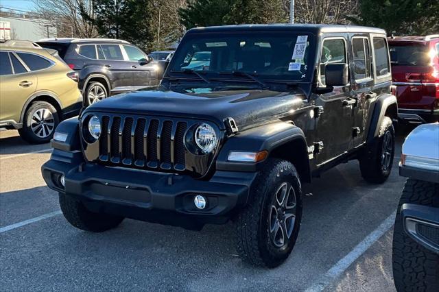 used 2020 Jeep Wrangler Unlimited car, priced at $29,488